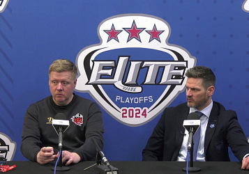 Post-Game Press Conference: Pete Russell and Adam Keefe | EIHL